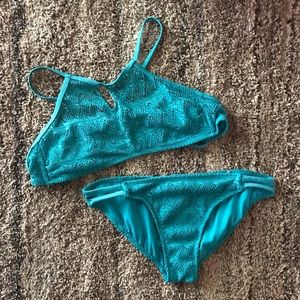 Teal Bikini Set